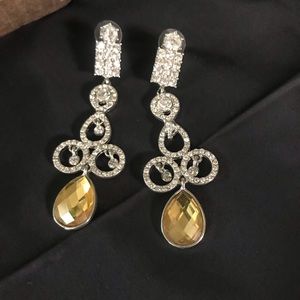 Rhinestone earrings